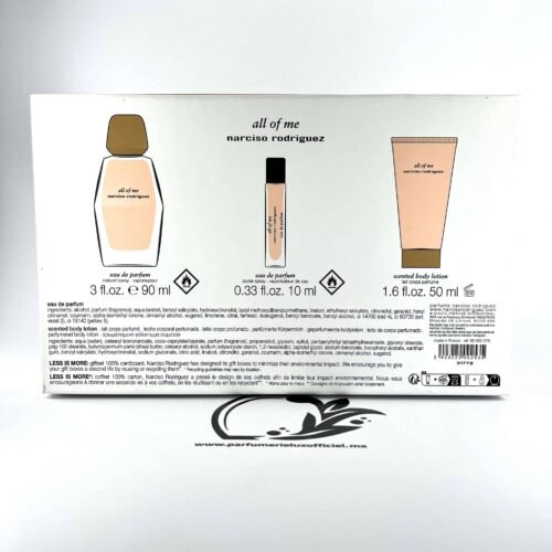 Narciso Rodriguez all of me Coffret
