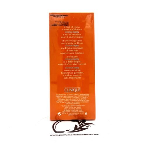 CLINIQUE HAPPY POUR FEMME PRIX MAROC