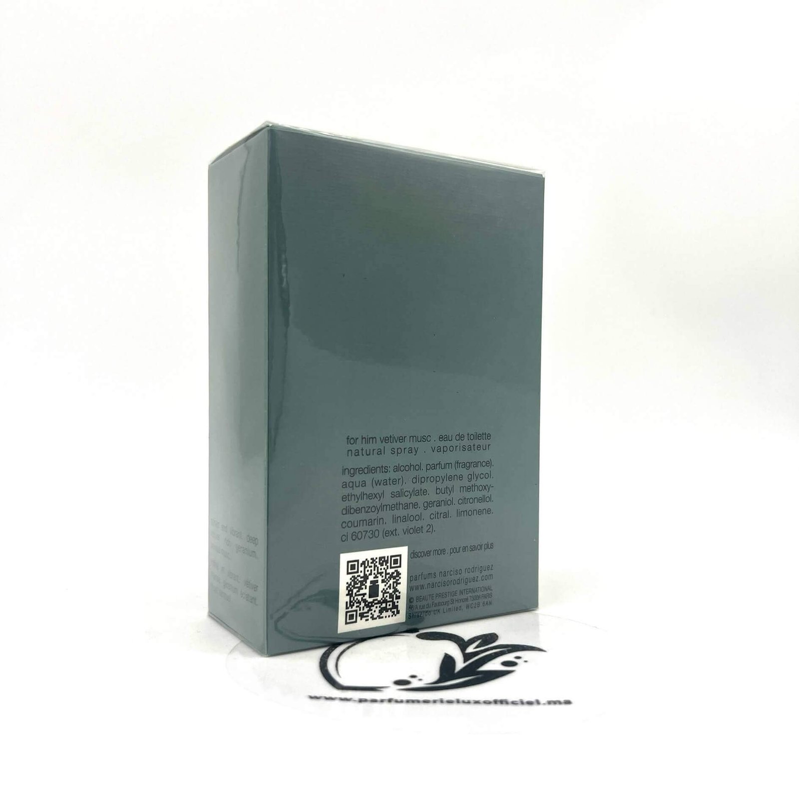 NARCISO RODRIGUEZ FOR HIM VETIVER MUSC PRIX MAROC