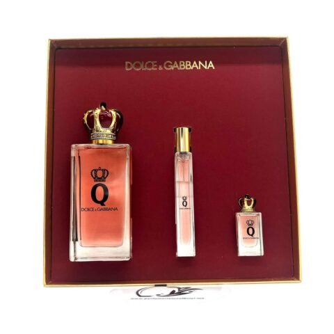 Coffret Dolce Gabbana Q parfum femme original au Maroc