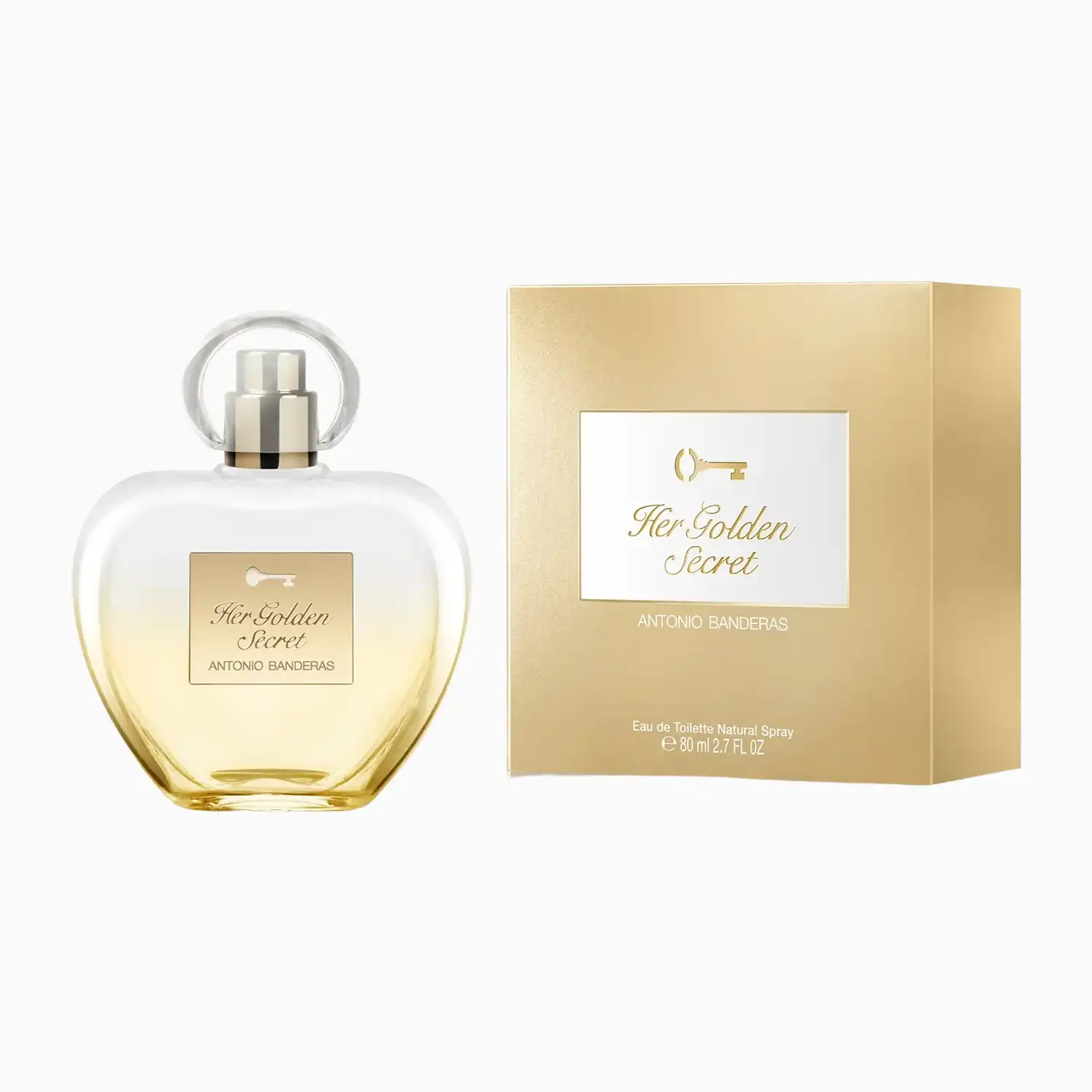 ANTONIO BANDERAS HER GOLDEN SECRET 4 Antonio Banderas Her Golden Secret parfum femme emballage 80ml original meilleur prix maroc