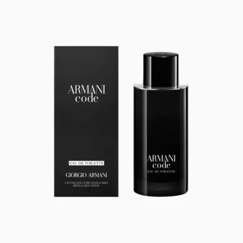 armani code eau de toilette packaging