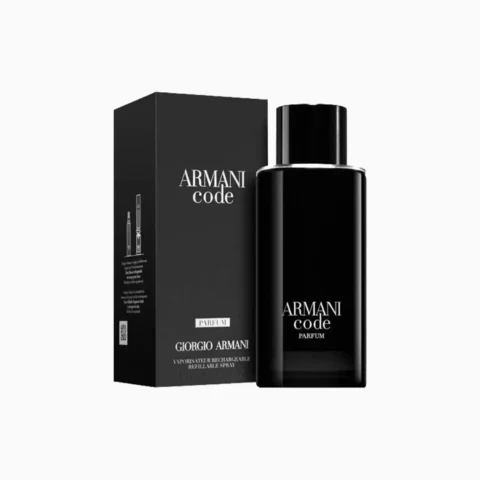armani code parfum packaging officiel