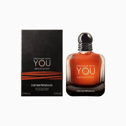 Emballage officiel Armani Stronger With You Absolutely parfum Maroc