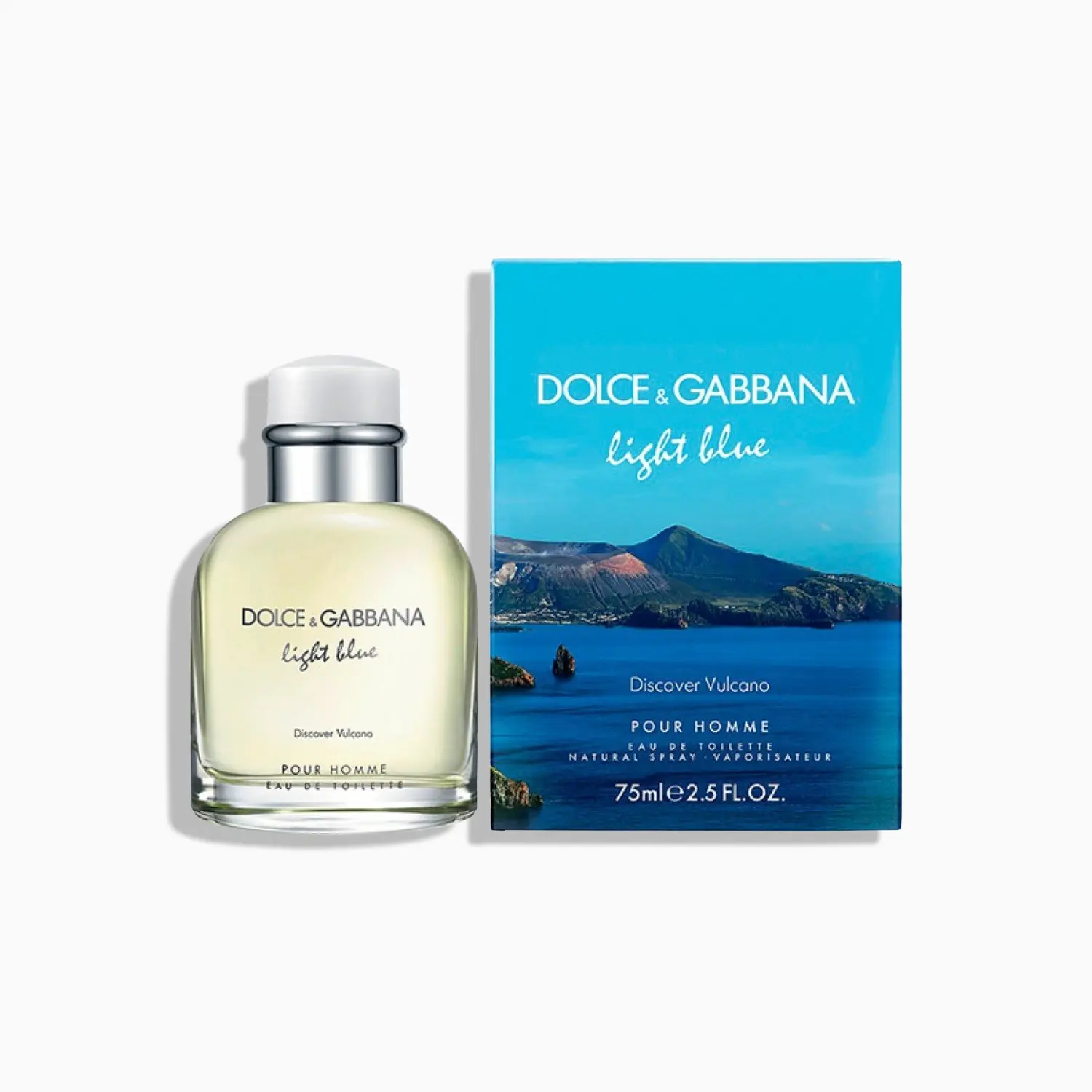 LIGHT BLUE DISCOVER VULCANO DOLCE GABBANA 4 Dolce Gabbana Light Blue Vulcano boite emballage original maroc