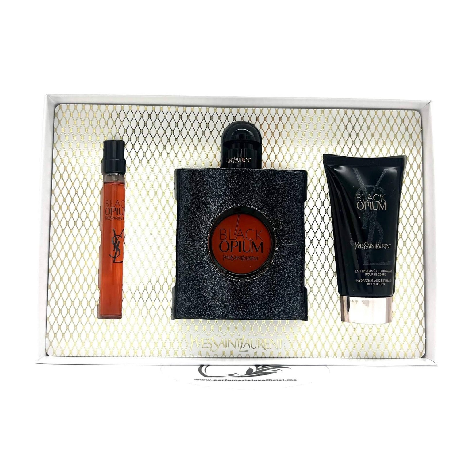 COFFRET BLACK OPIUM EAU DE PARFUM 3 COFFRET BLACK OPIUM EAU DE PARFUM