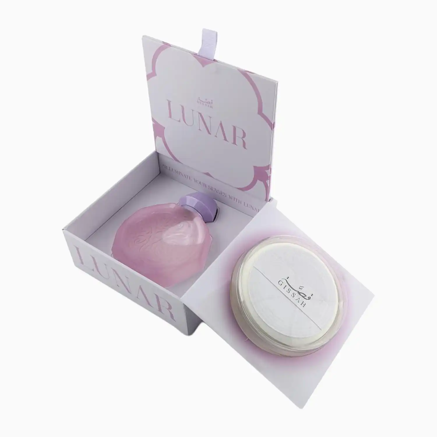 GISSAH LUNAR EDITION MUSK 4 Gissah Lunar Edition Musk coffret emballage original maroc