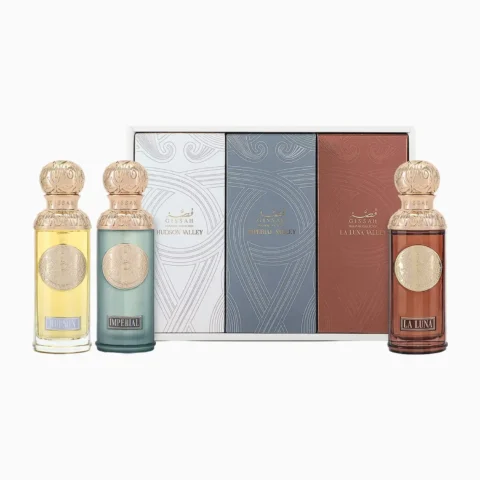 Gissah Valley's Set 3x50ml coffret parfum niche original meilleur prix maroc
