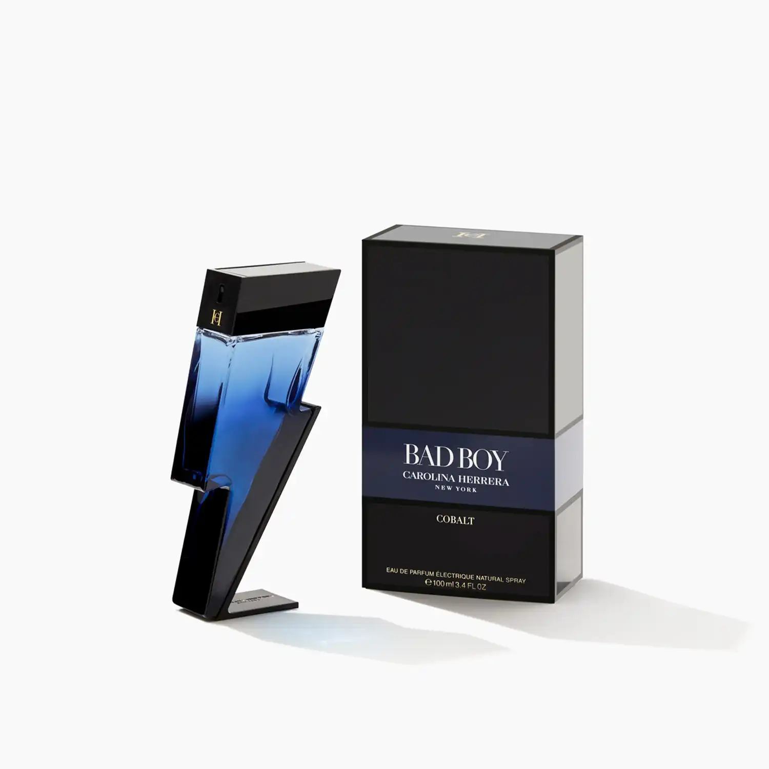 CAROLINA HERRERA BAD BOY COBALT 4 Carolina Herrera Bad Boy Cobalt avec boîte originale parfum homme authentique au Maroc