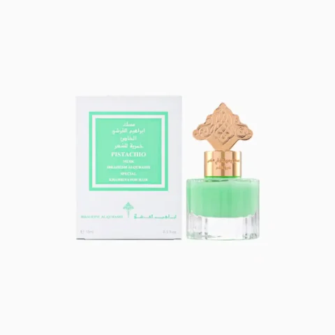 Pistachio Ibraheem Al Qurashi parfum arabe flacon original meilleur prix maroc