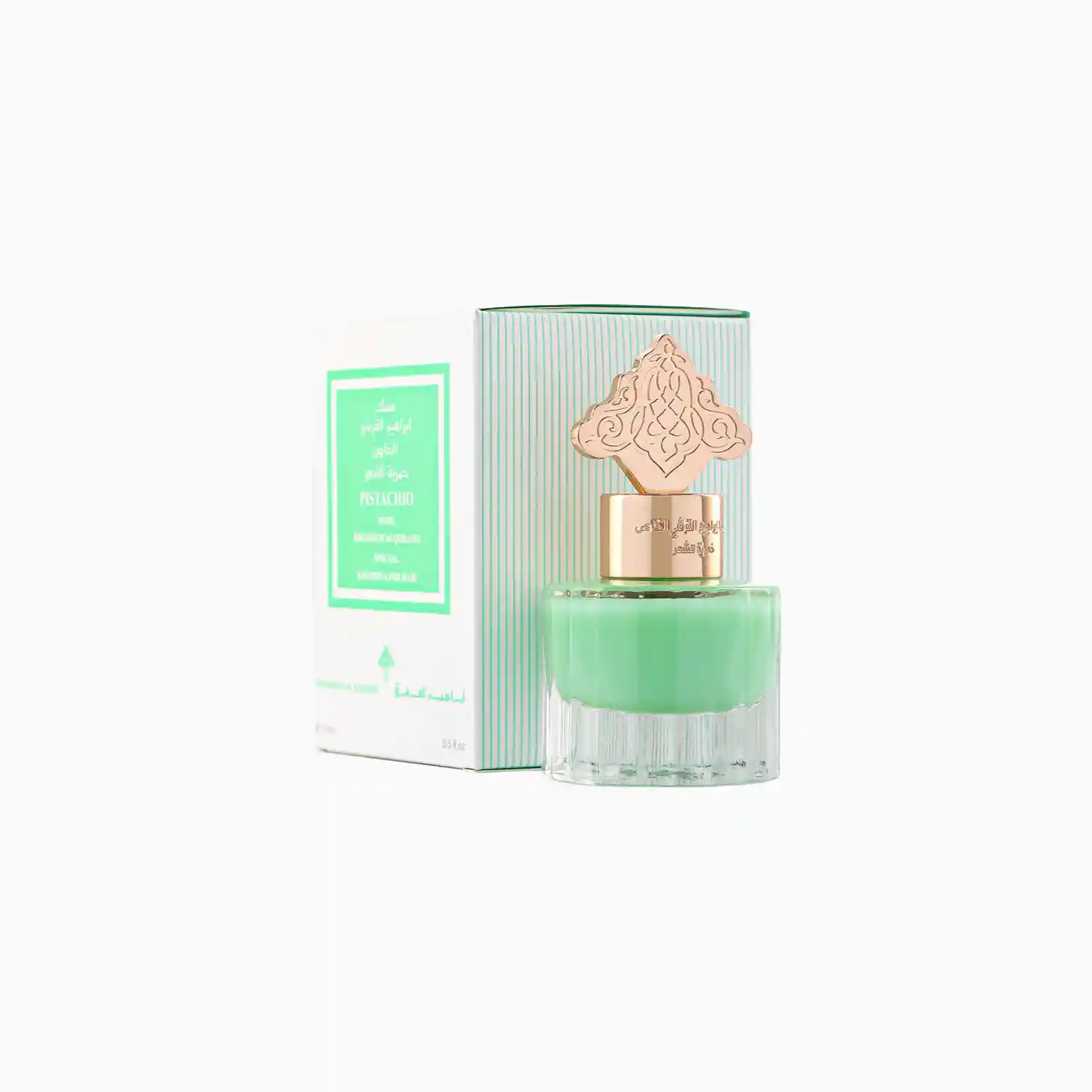 IBRAHIM AL QURASHI PISTACHIO MUSK 5 Pistachio Ibraheem Al Qurashi parfum arabe flacon original meilleur prix maroc